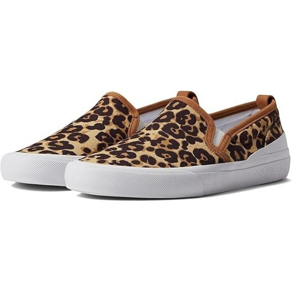 Official Program STW-80 Sneakers Women's US 6 Brown Cheetah Print Shoes JOBB2219